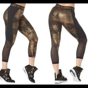 Zumba Leggings Love Panel Capri